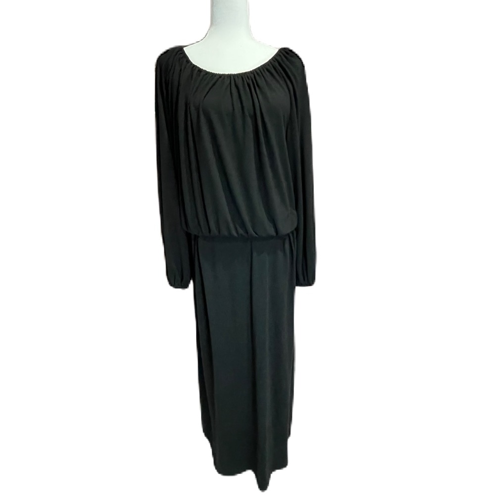 Curations Caravan Black Long Sleeve Dress